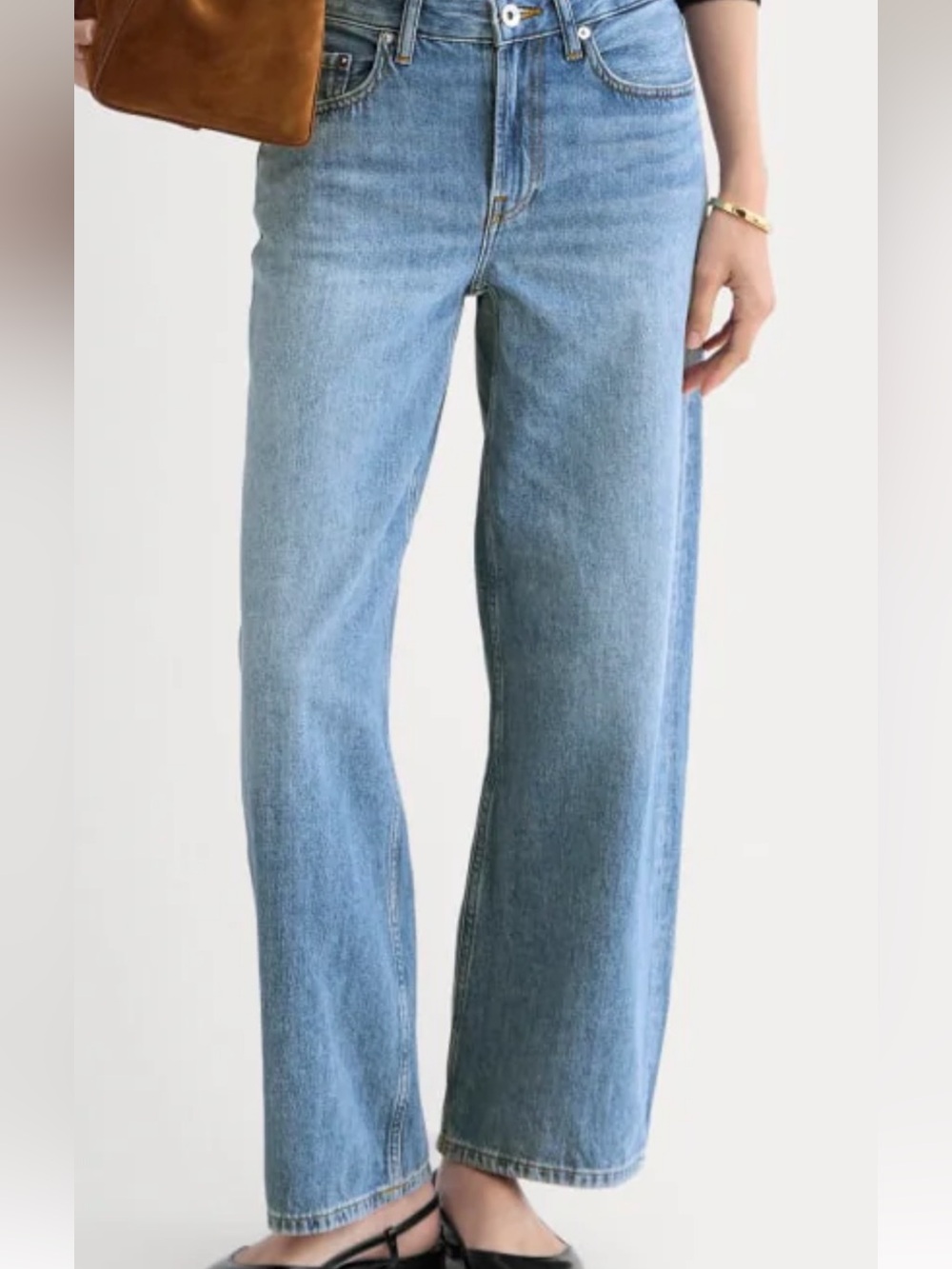 Everlane Mid Rise Baggy Jean 25R NWT